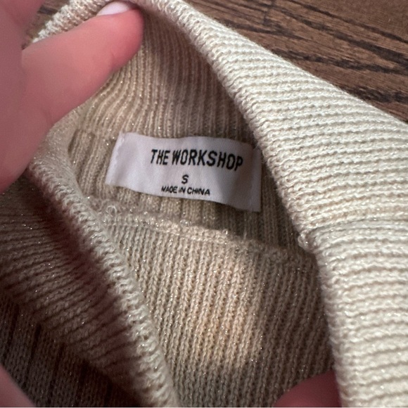 The Workshop NWT Mock Neck Sweater - Picture 4 of 4